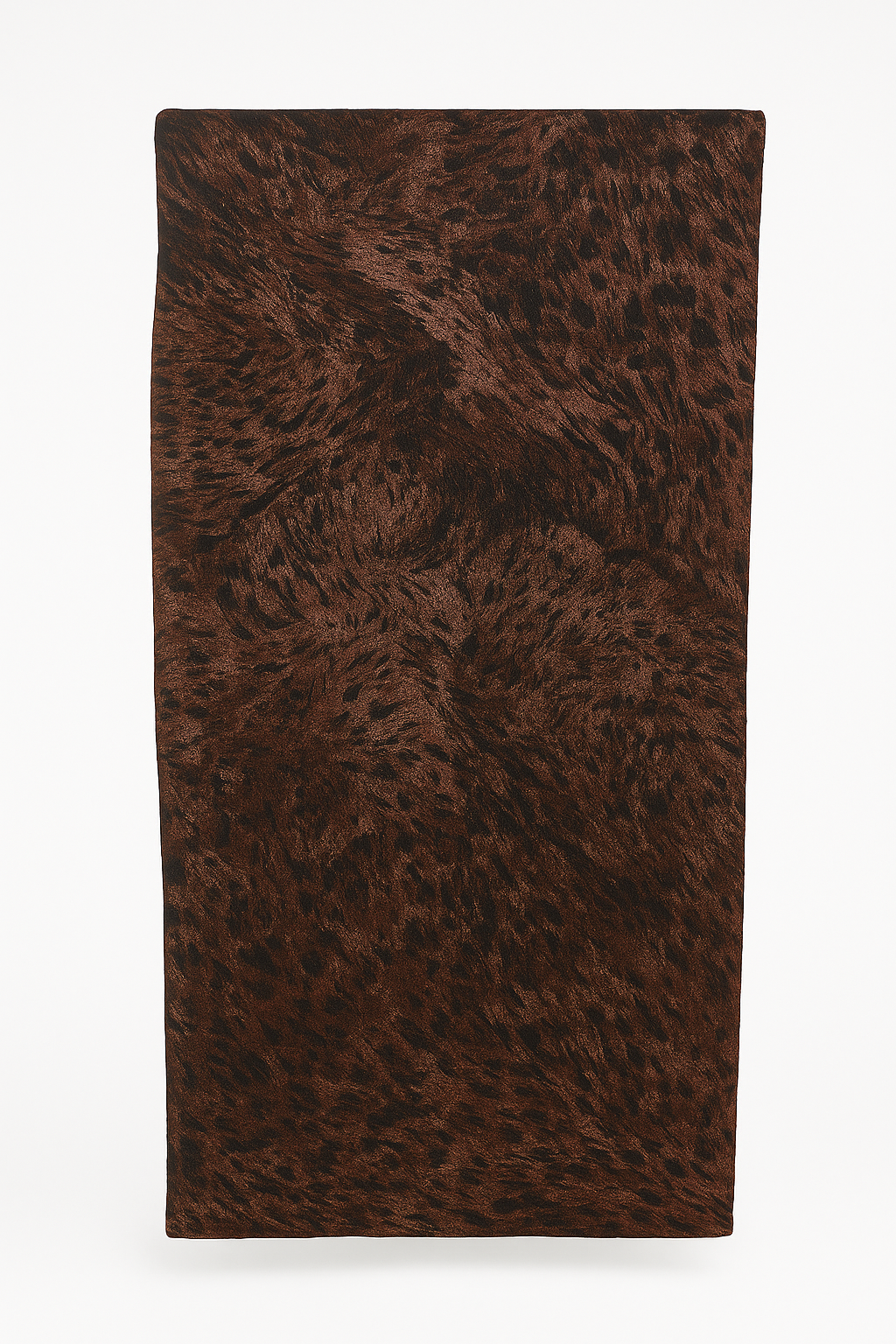 Printed hijab- chestnut storm