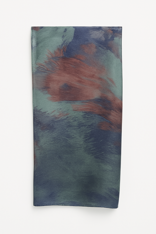 Printed hijab-Lake